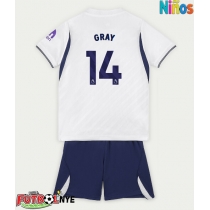 Camiseta Tottenham Hotspur Archie Gray #14 Primera Equipación para niños 2026-27 manga corta (+ pantalones cortos)